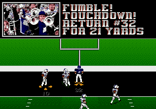 Bill Walsh College Football 95 screenshot 4 for Sega Genesis